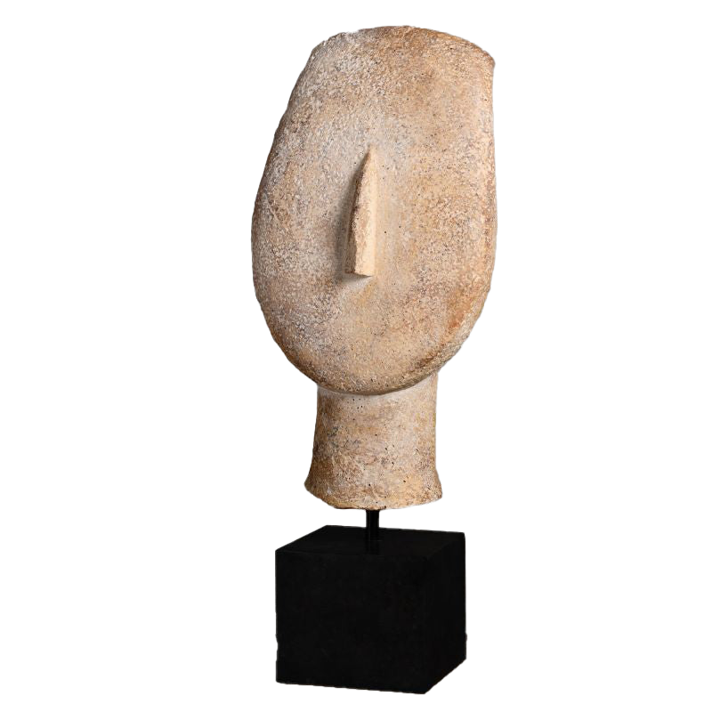 Cyclad Head with Broken Nose