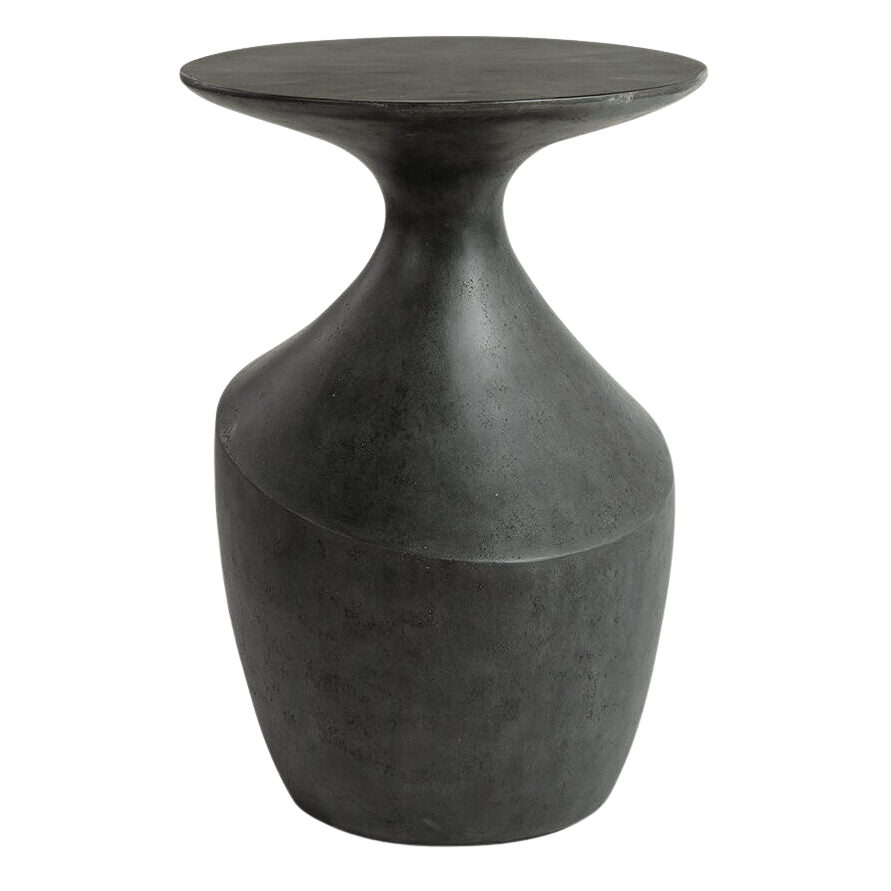 Chelsea Outdoor Side Table Tall - Charcoal