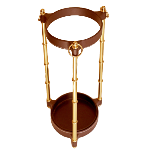 Adnet Umbrella Stand - Tan
