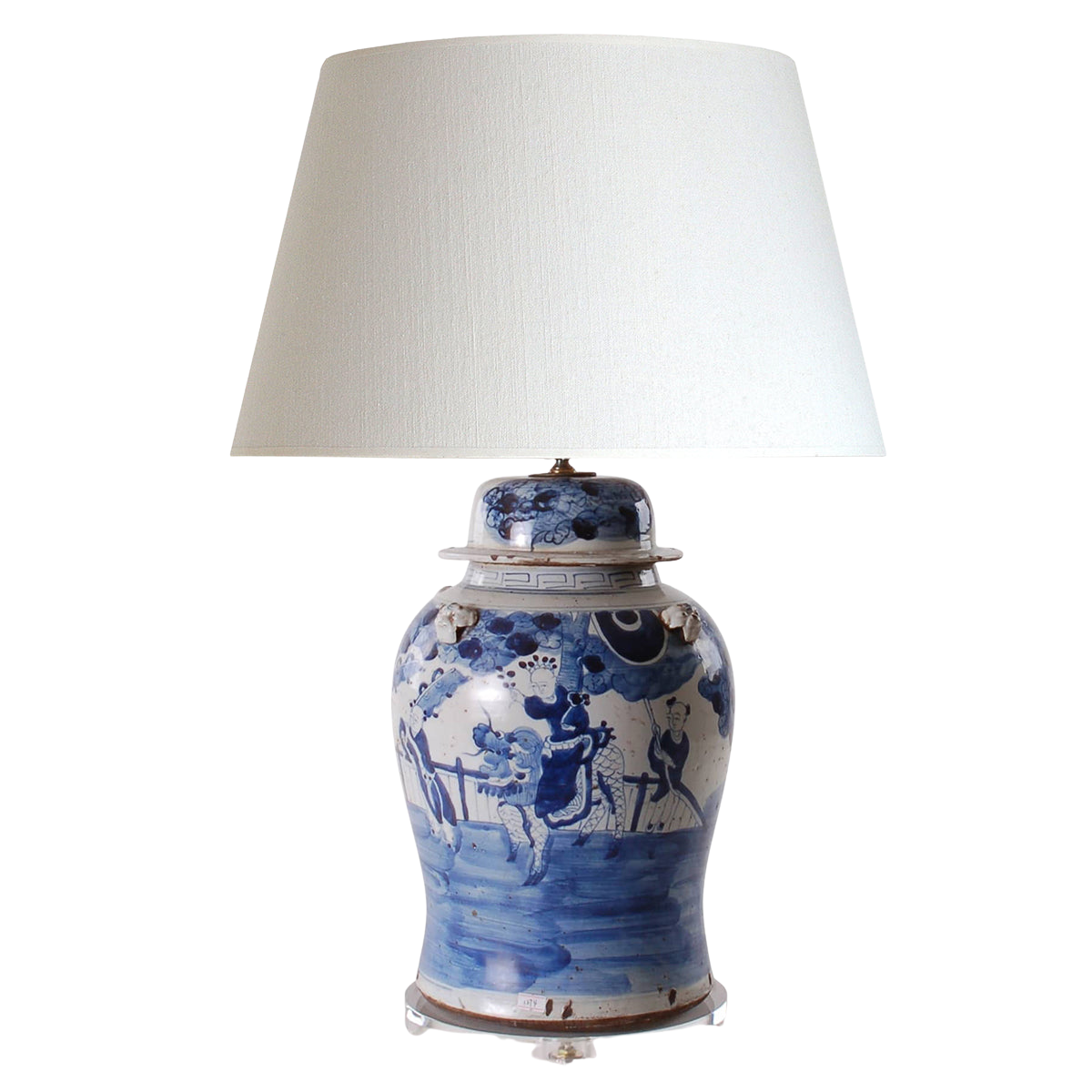 Ginger Jar Table Lamp - Blue and White