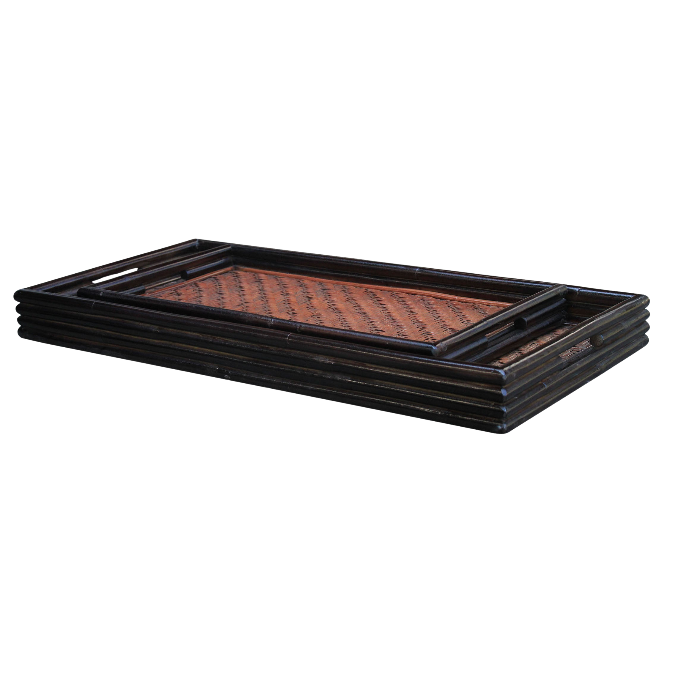 Nias set of trays – Teak