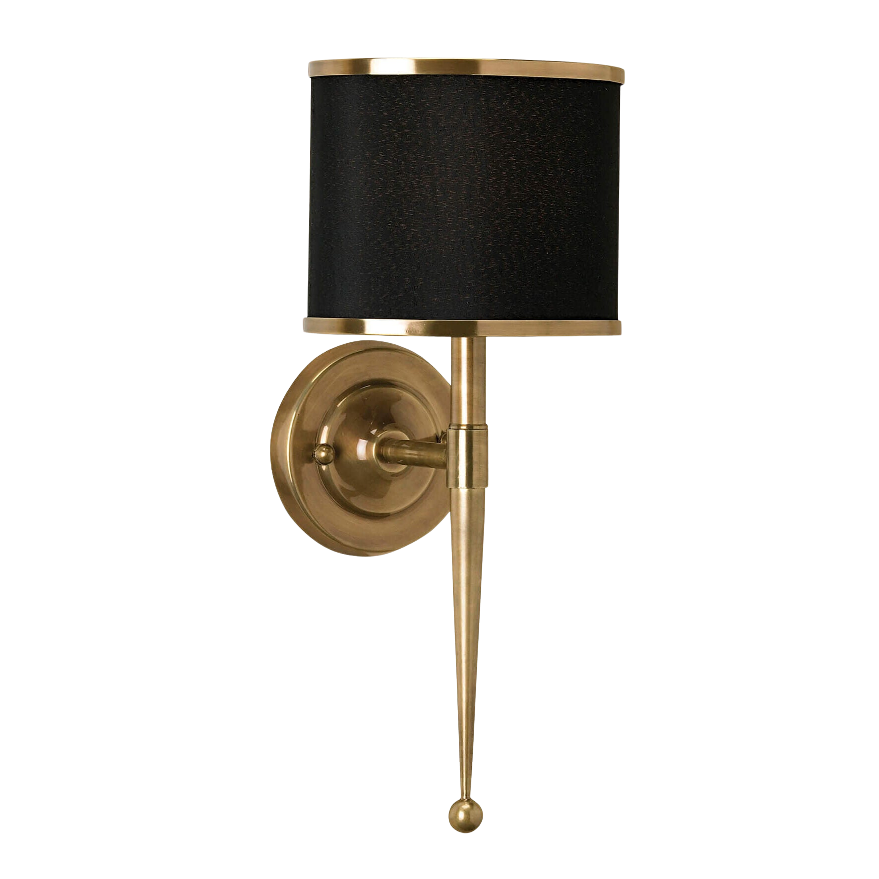 Ascot Wall Sconce Black Shade