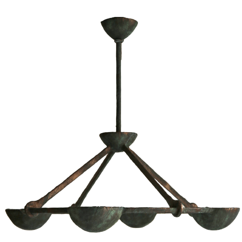 Elena Ceiling Light - Bronze Verdigris