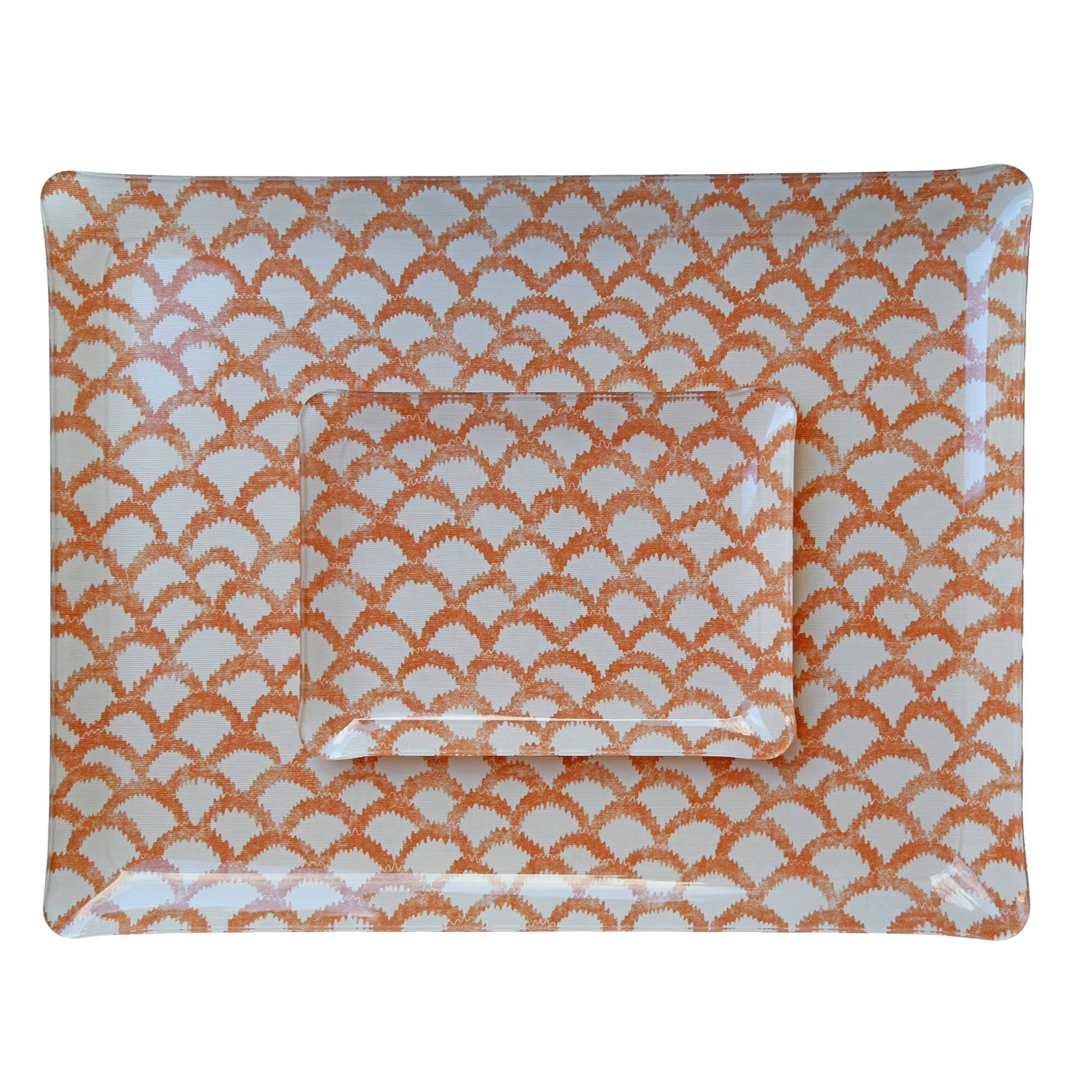 Roche Large Tray - Orange