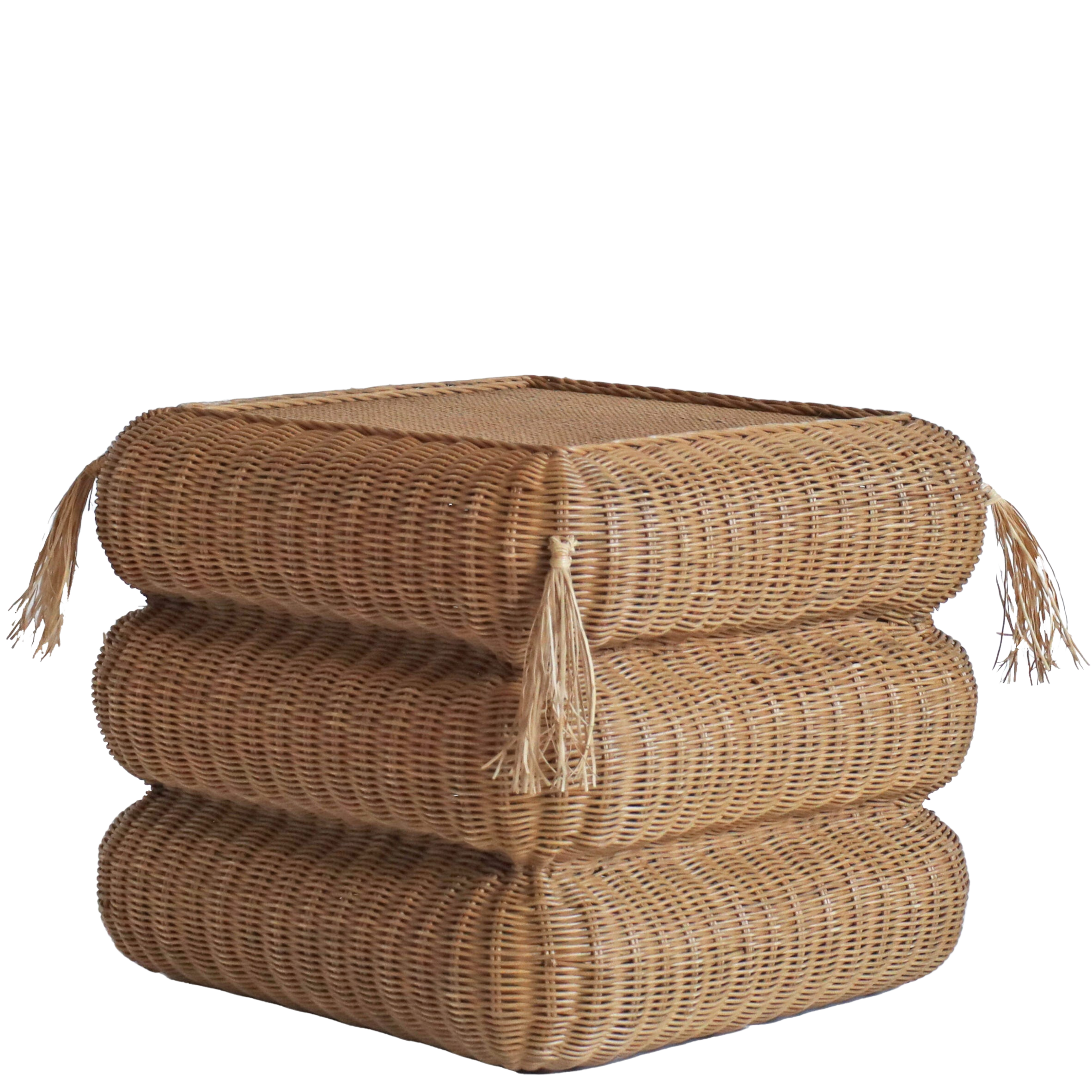 Rattan Cushion Stool