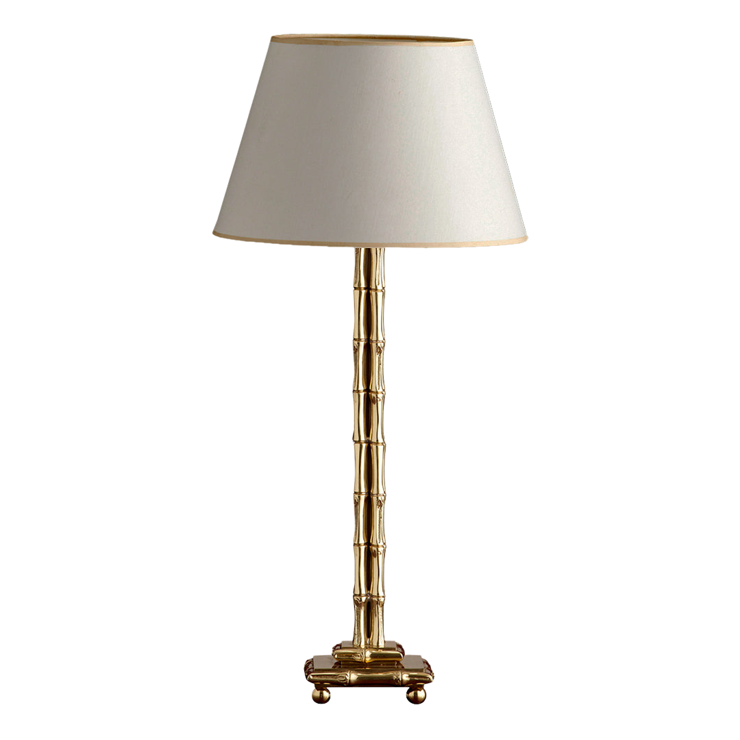 Bamboo Table Lamp - Tall