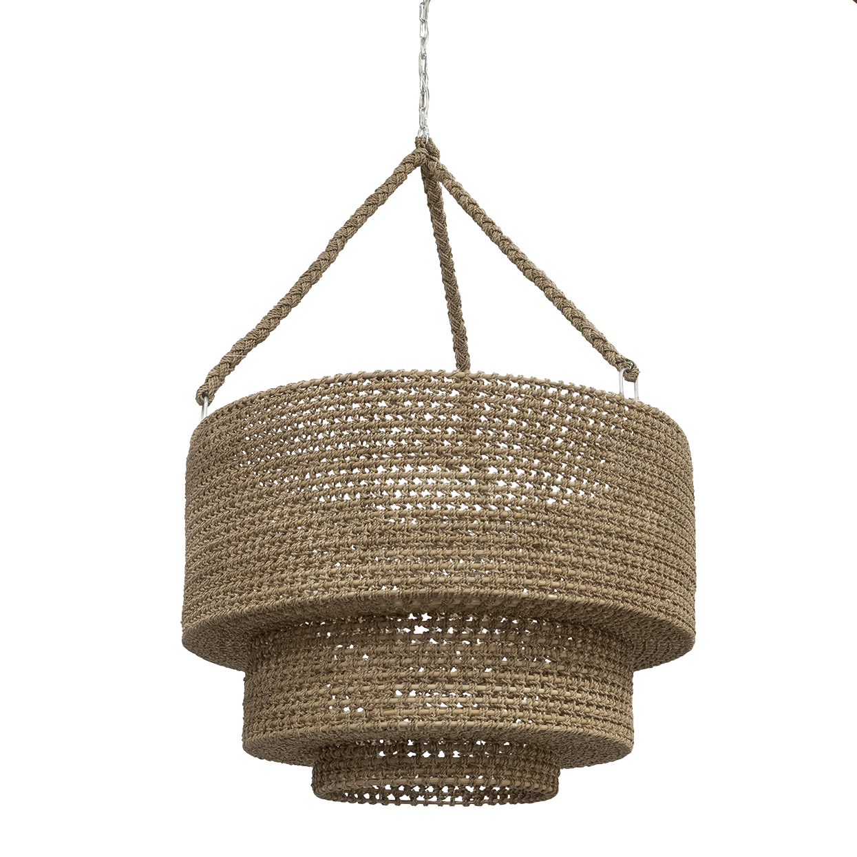 Veranda Woven Pendant - Natural