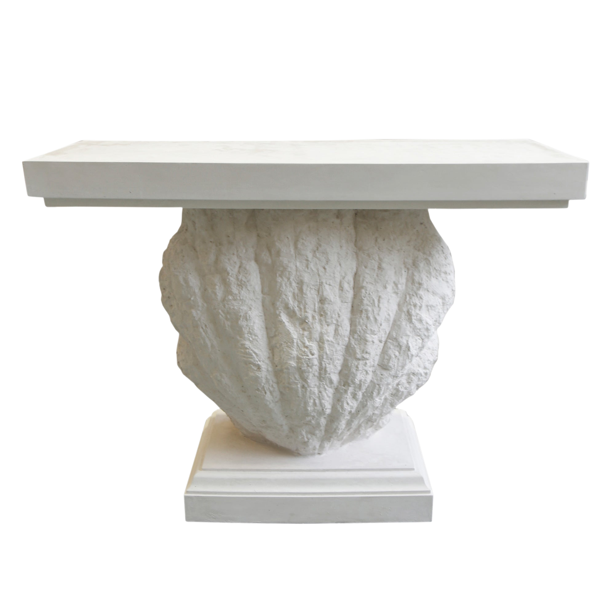 Scallop Console Table