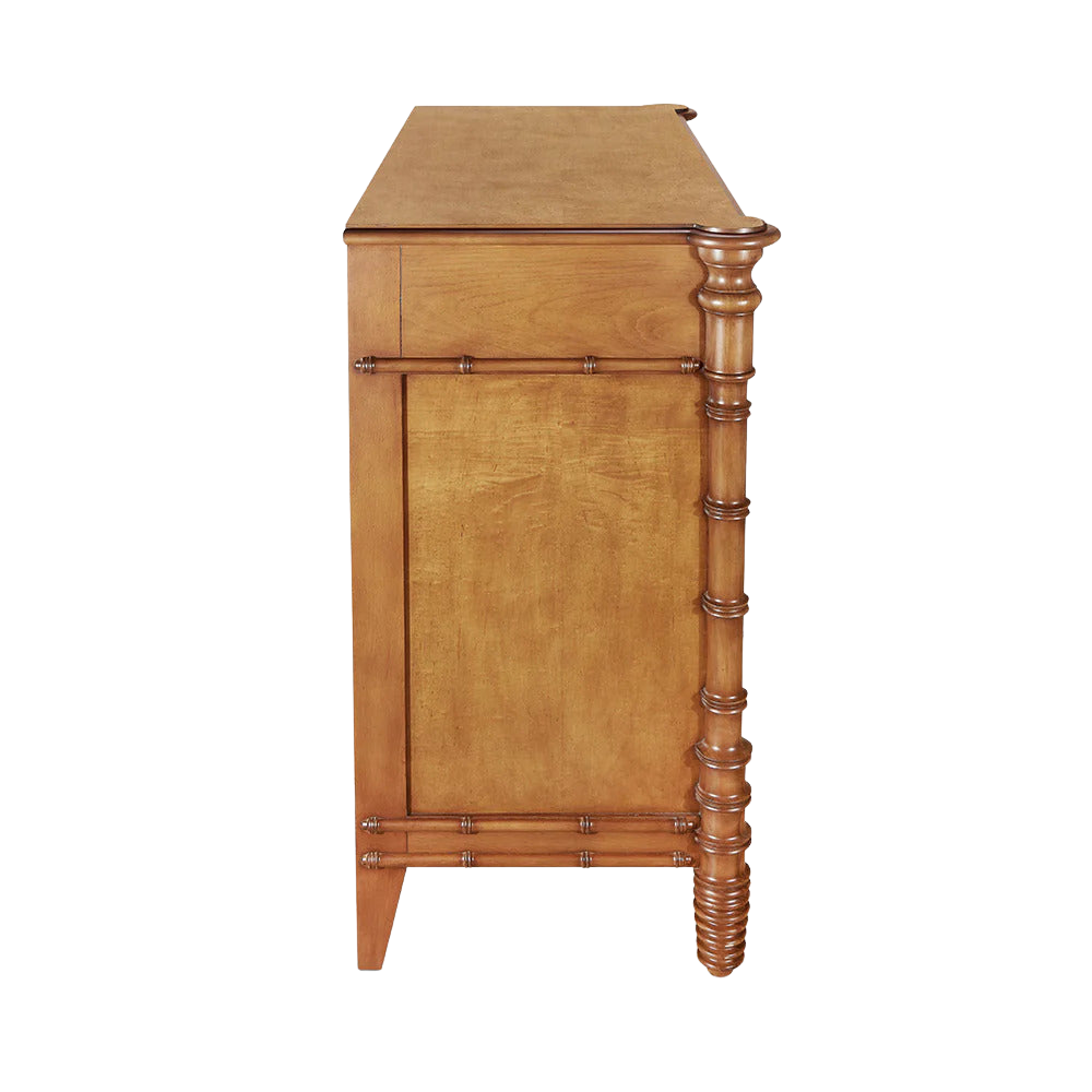Faux Bamboo Chest of Drawers