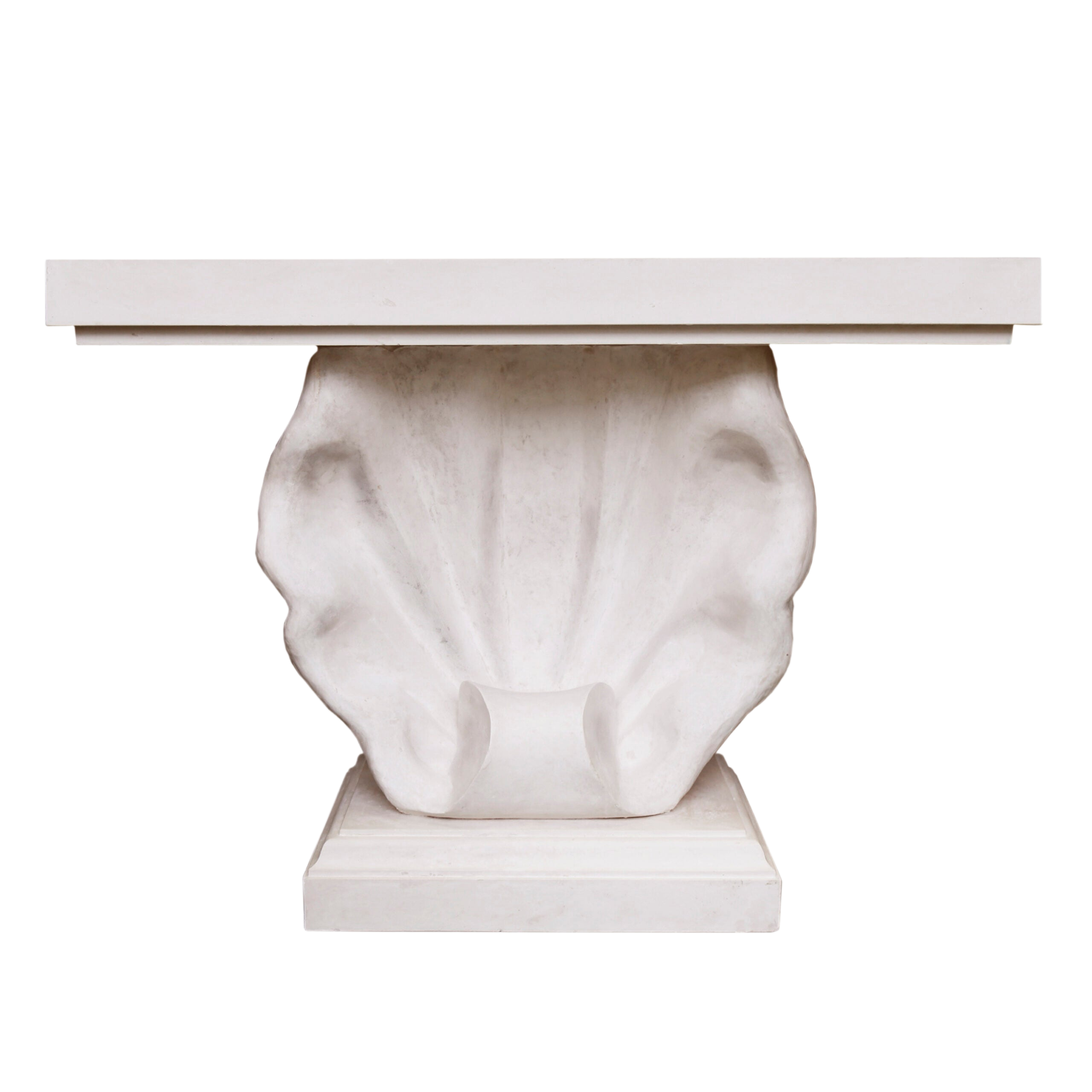 Scallop Console Table