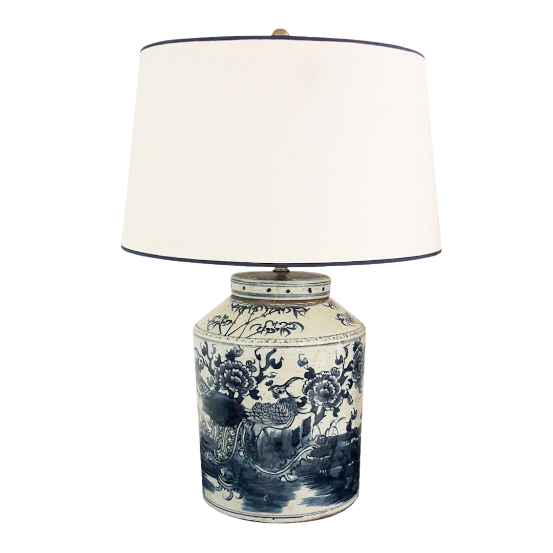 Tea Caddy Table Lamp