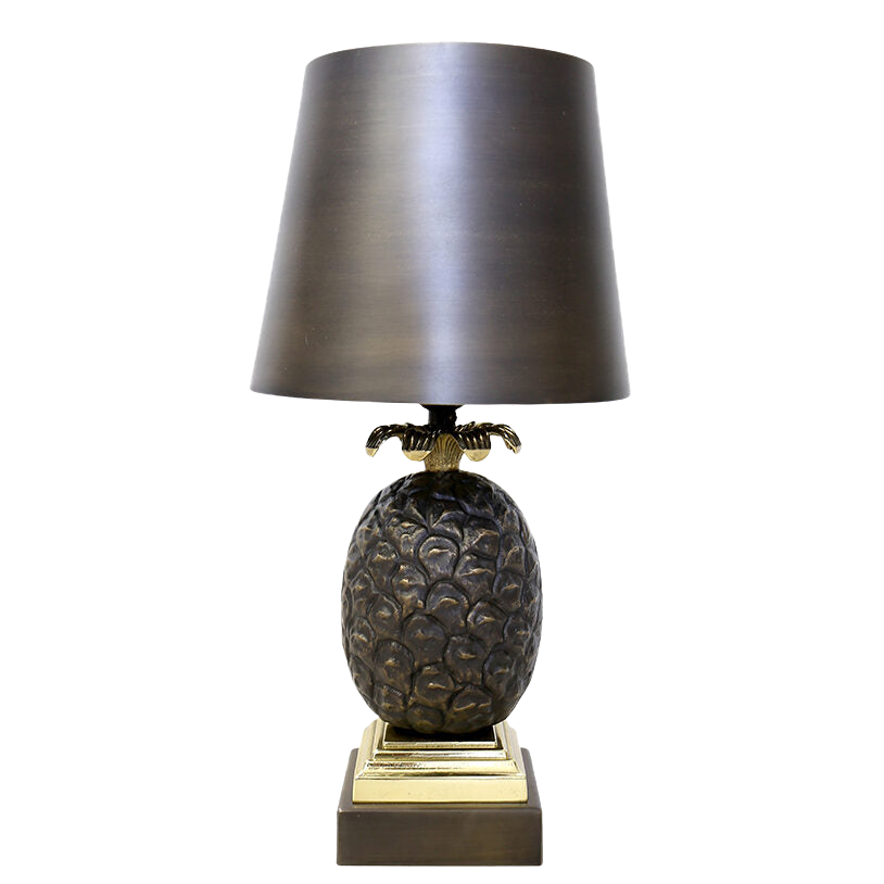 Ananas Cordless Table Lamp Bronze Cut out LR