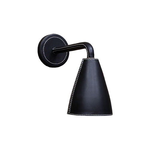 Adnet Reading Wall Light - Leather