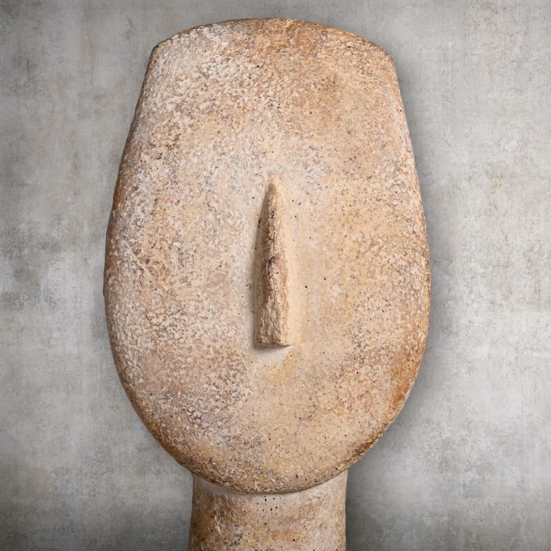 Cyclad Head with Broken Nose