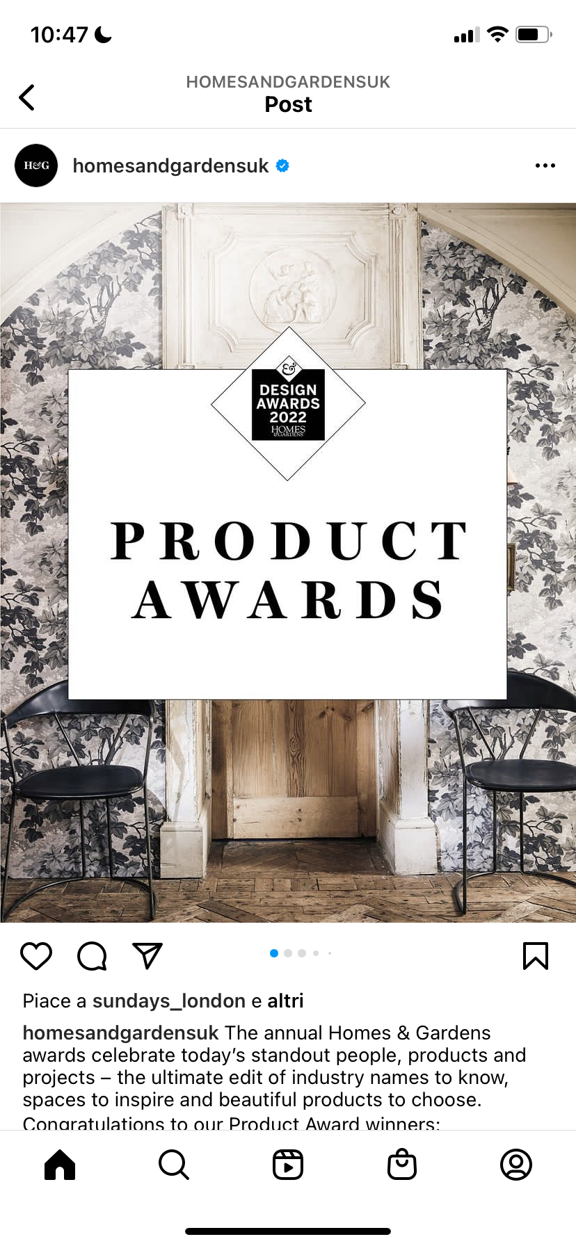 The annual Homes & Gardens Awards 2022￼