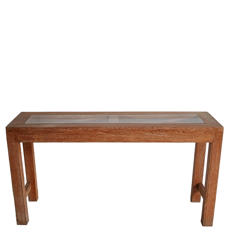 1940s Oak Console Table