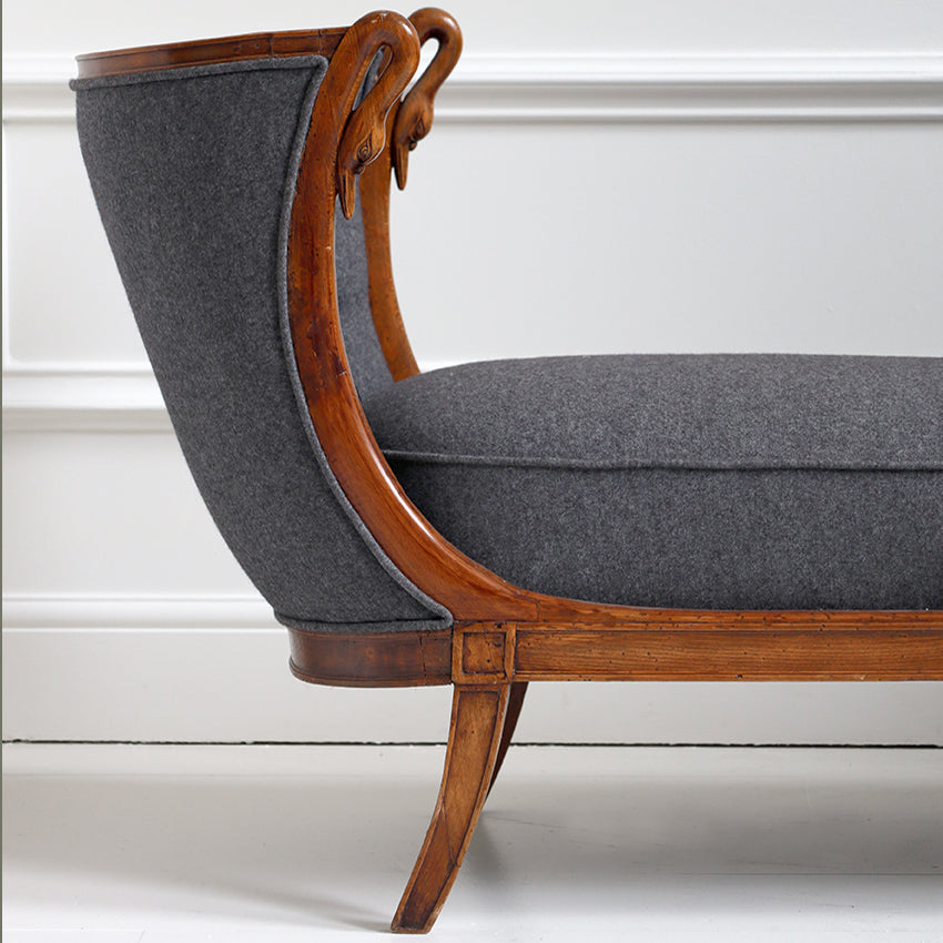 1950s Swan Chaise Longue