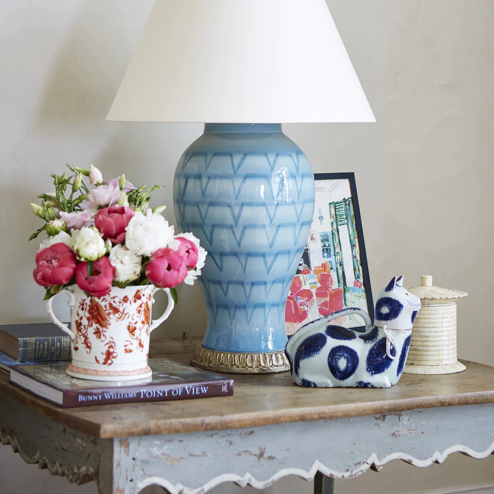 Turquoise Lamp