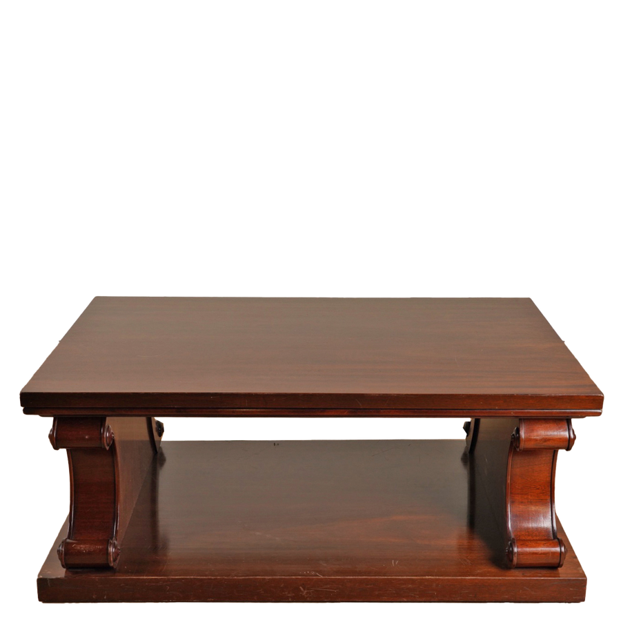 20th Century Mahogany Coffee Table