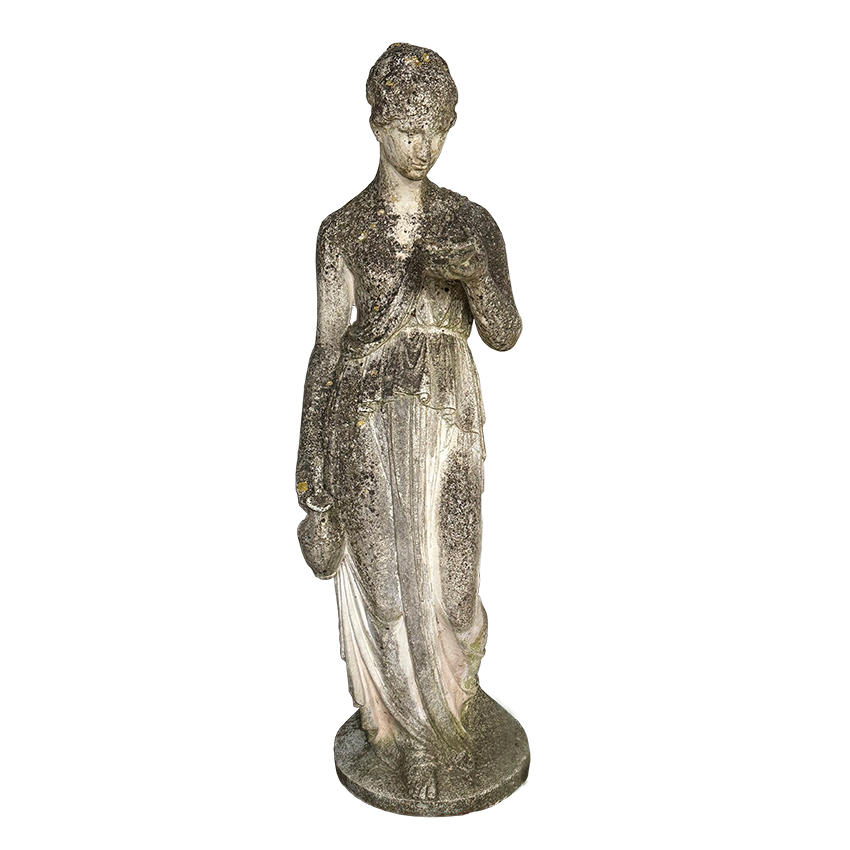 20th Century Stone Statue of Hebe