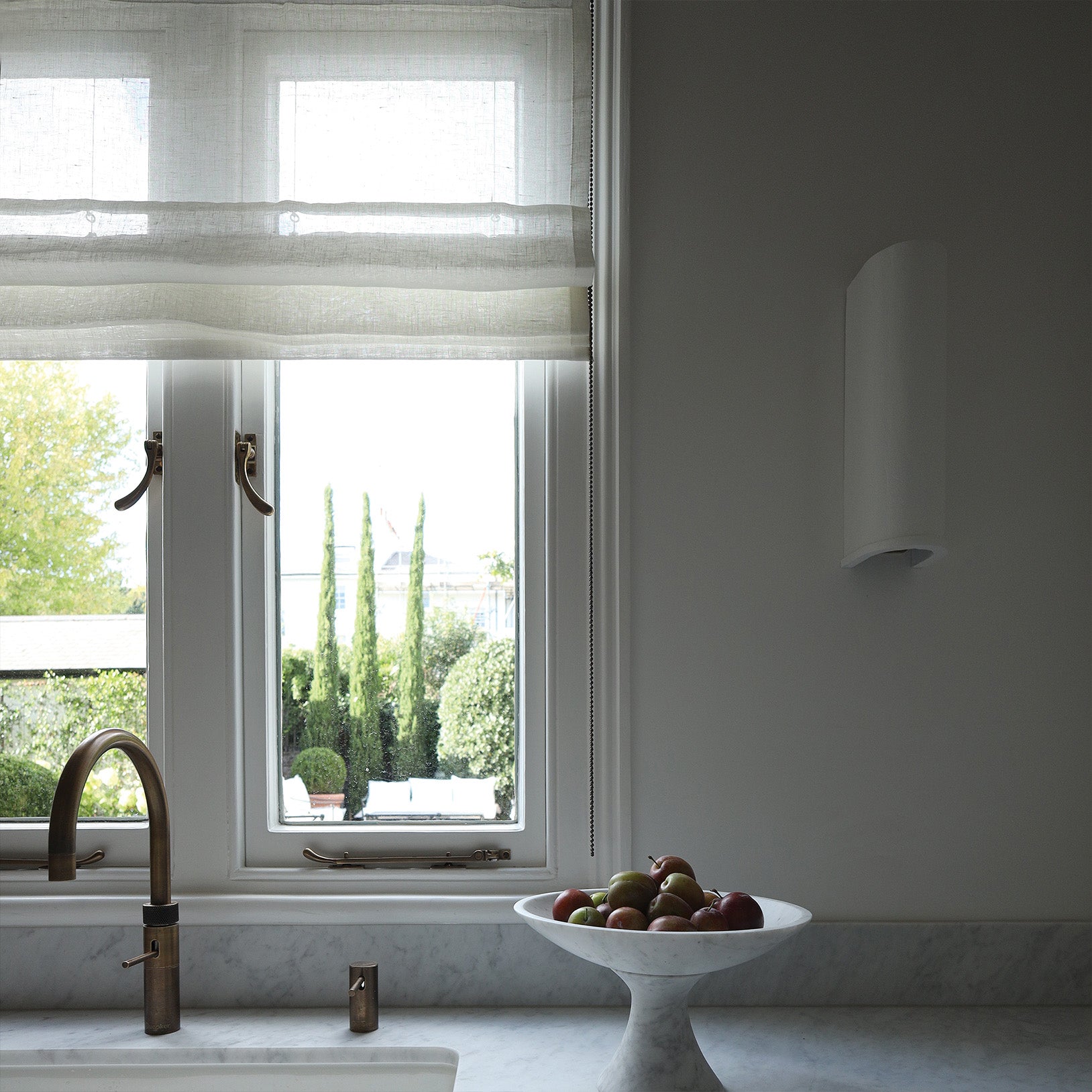 Aalst Sheer Linen - Snow White