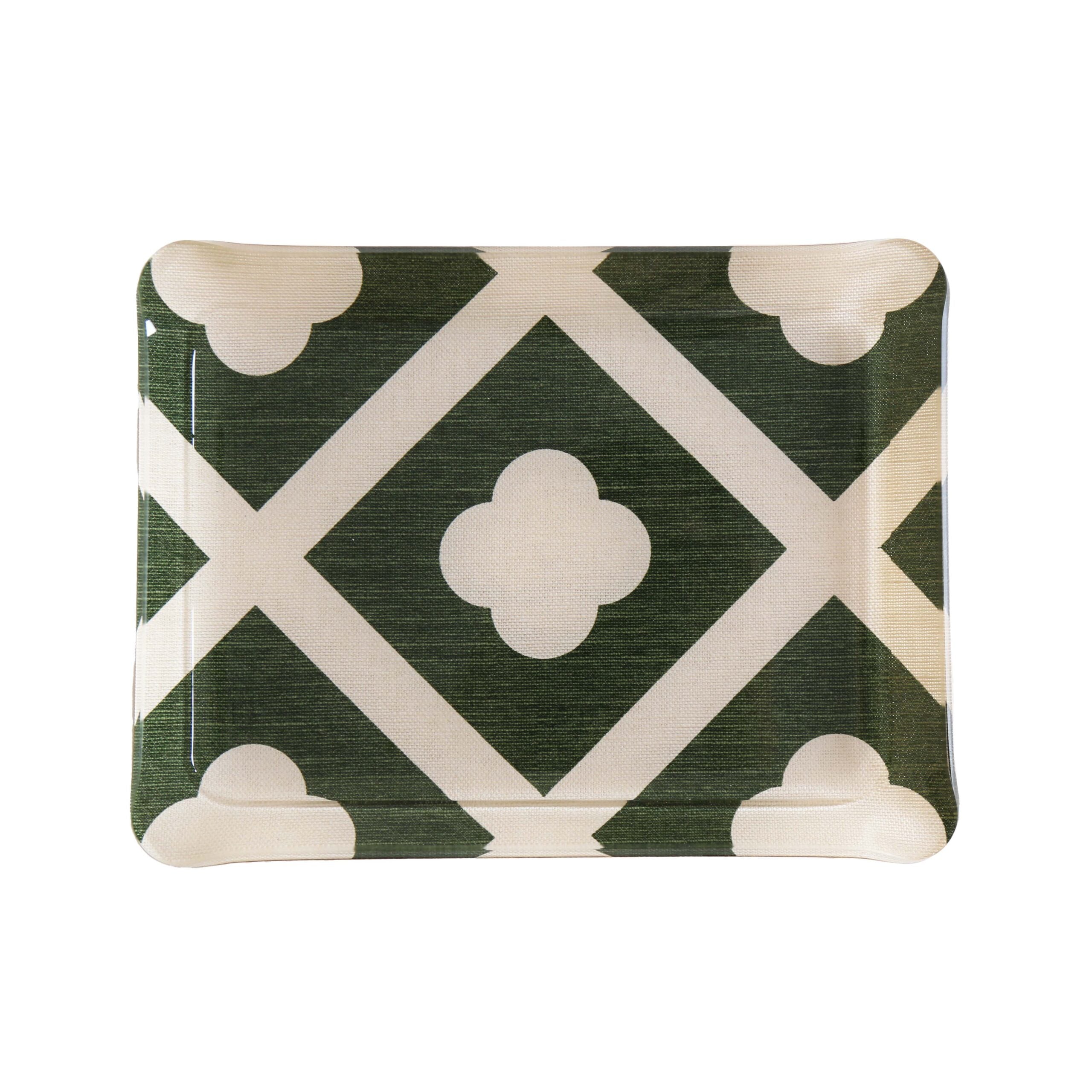 Jardin Small Tray - Dark Green