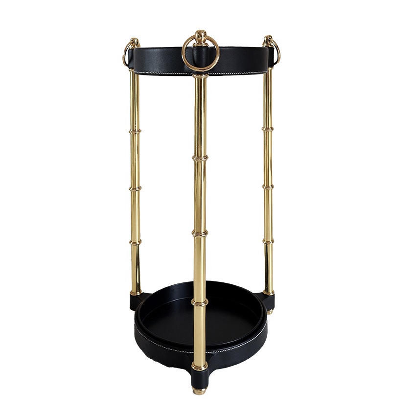Adnet Umbrella Stand - Black
