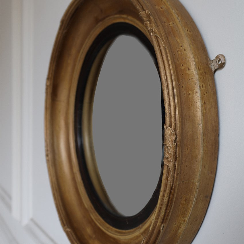19th Century English Convex Mirror