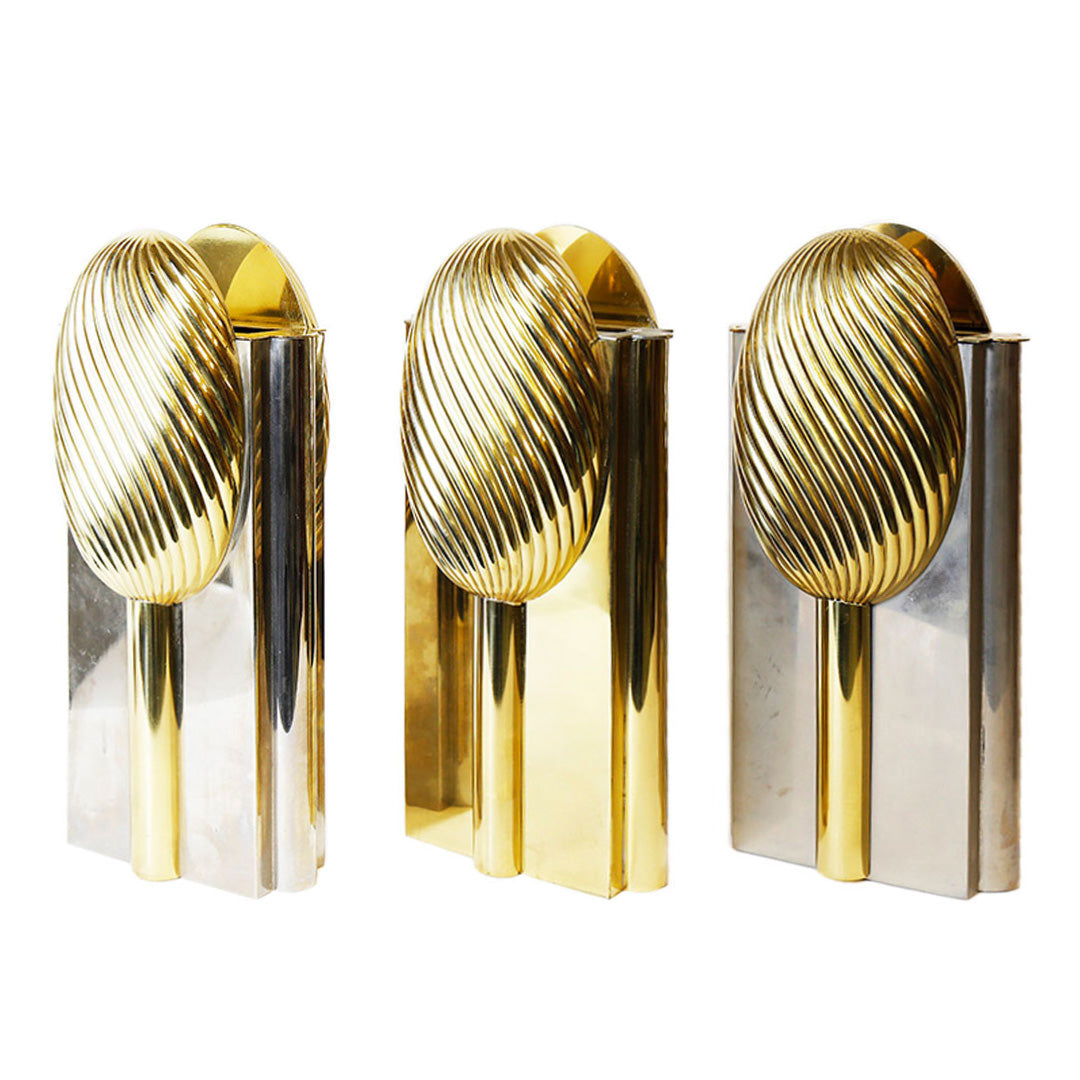 Antique Shell Vases &#8211; Set of 3