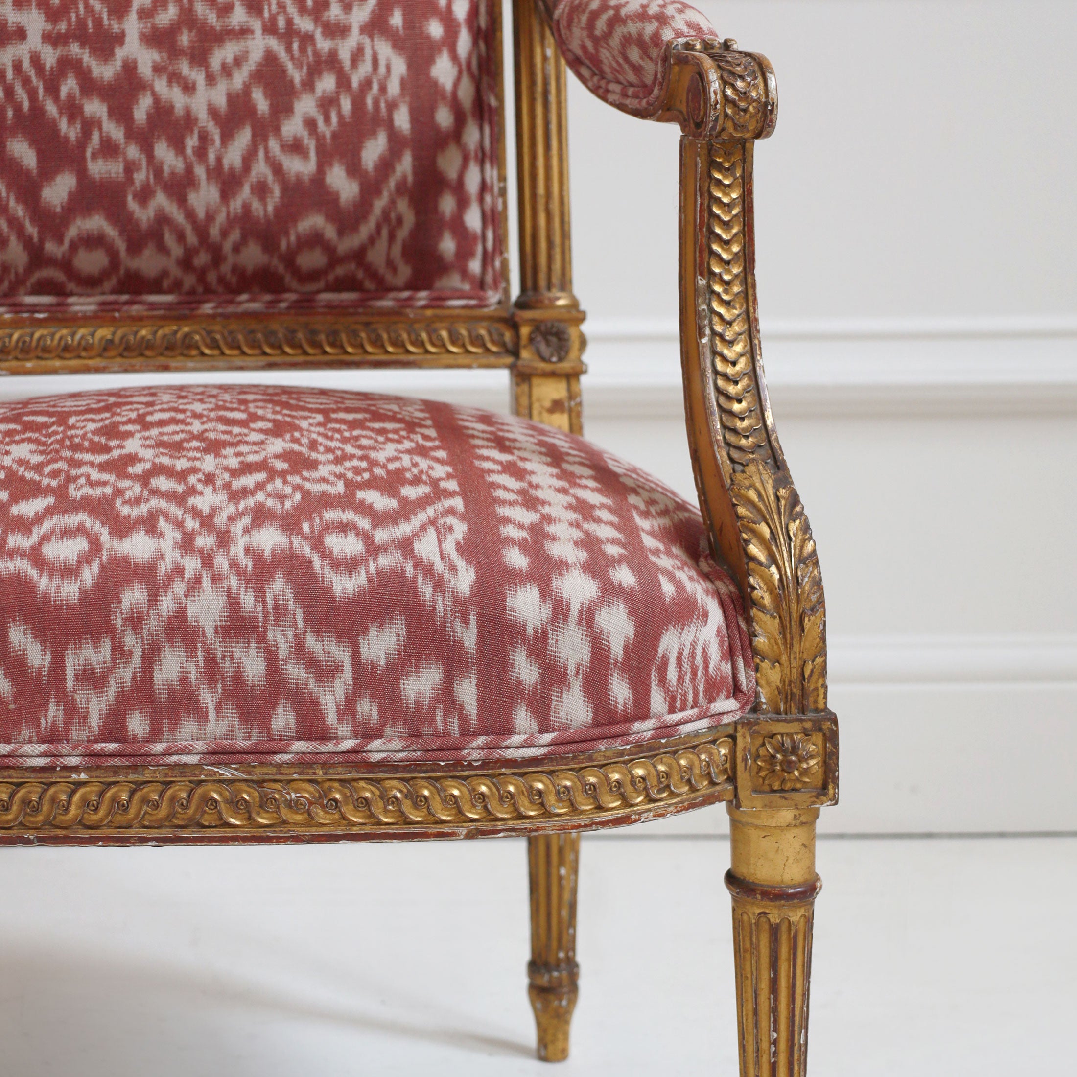 Napoleon III Giltwood Armchair
