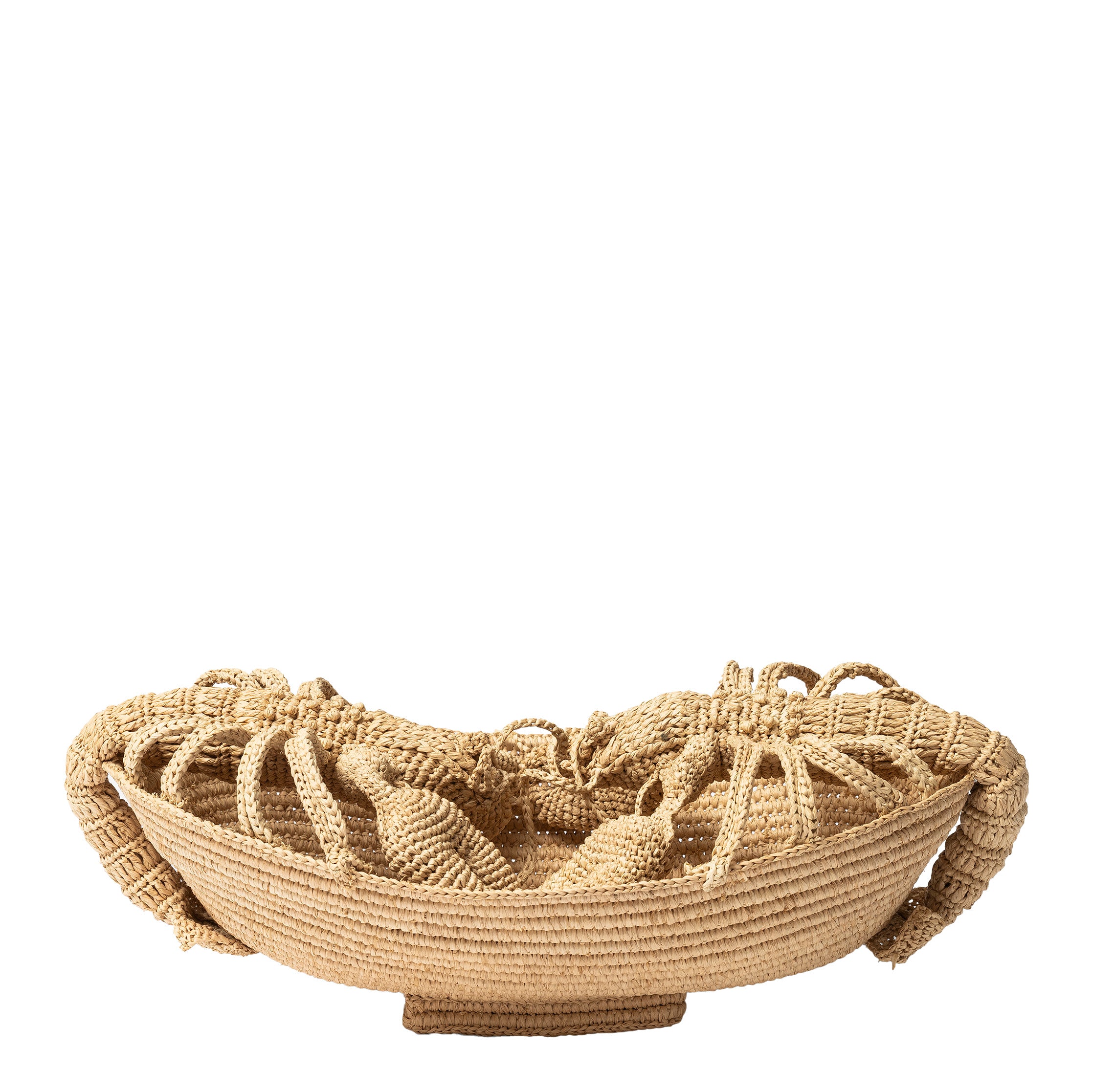 Lobster Raffia Basket
