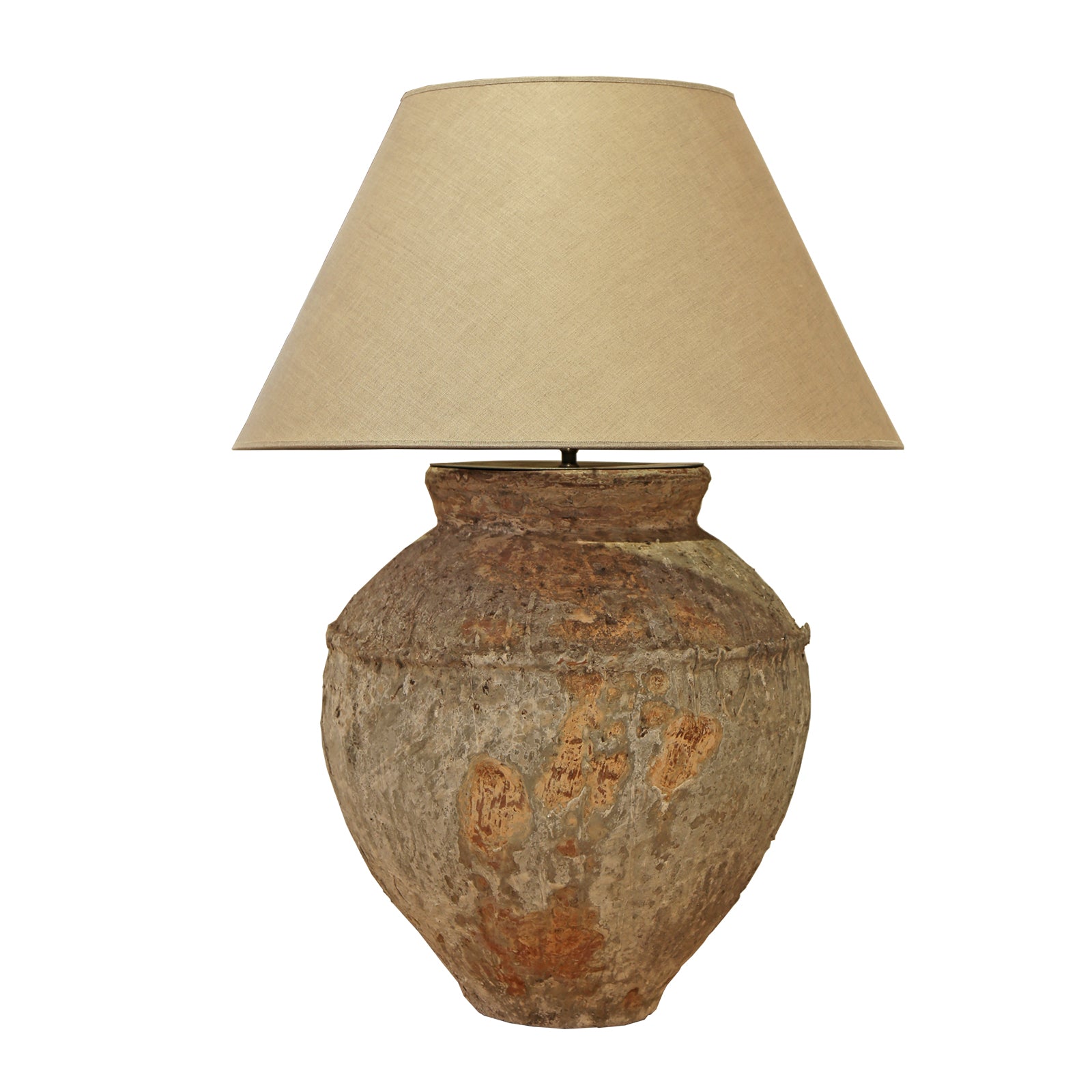 Archaic Water Jar Table Lamp