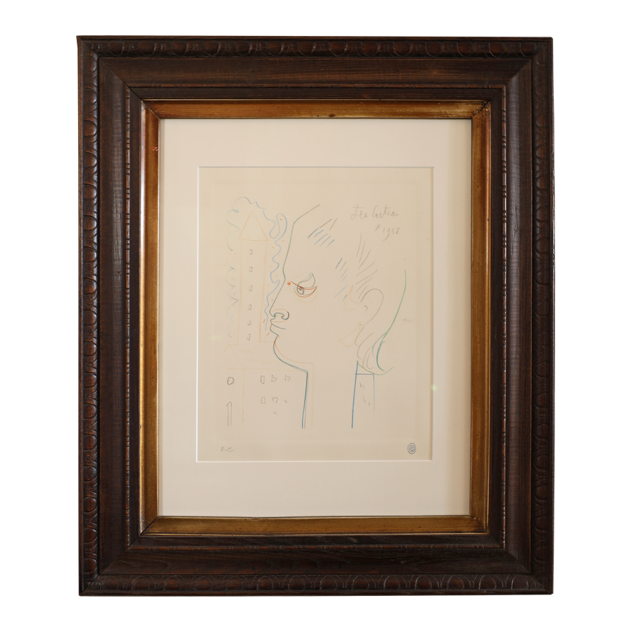 Téte - Artwork by Jean Cocteau