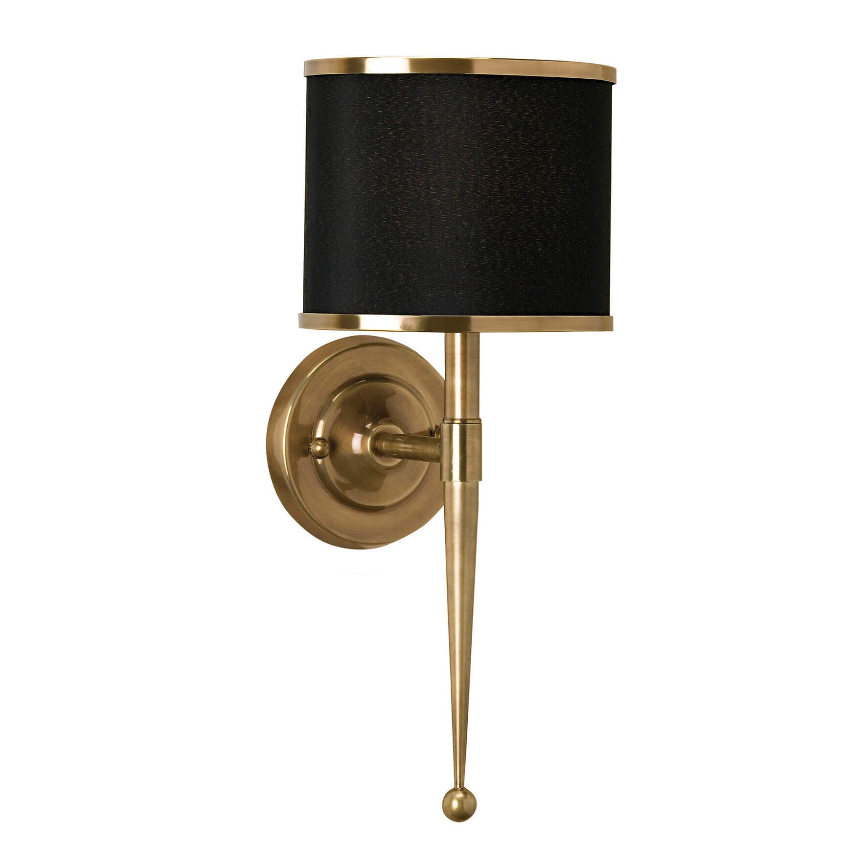 Ascot Wall Sconce Black Shade