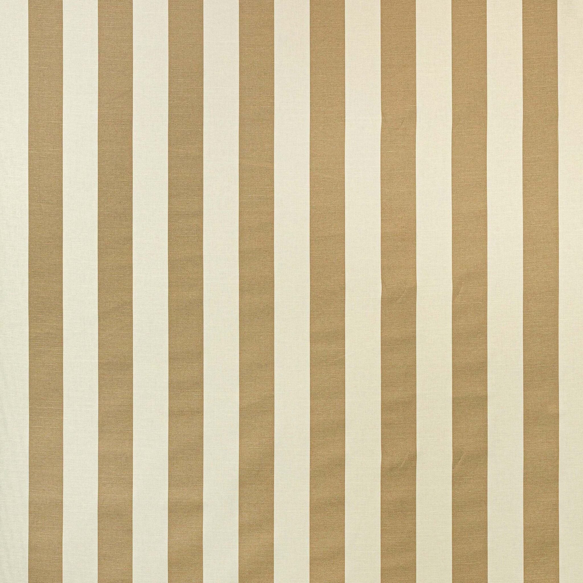 Avenue Stripe - Taupe on White