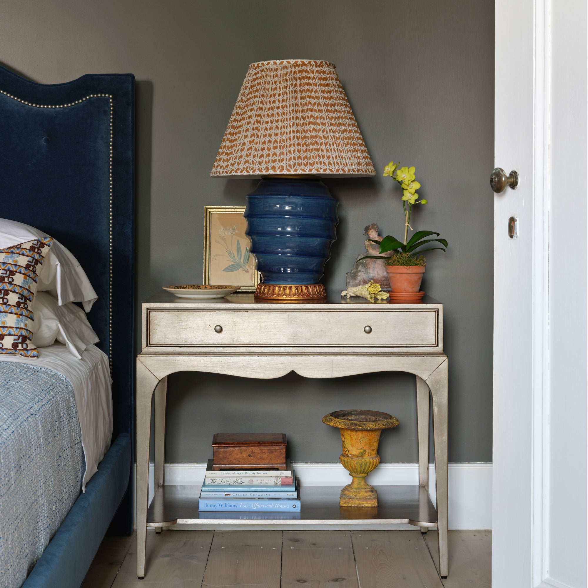 Isabella Side Table - Silver