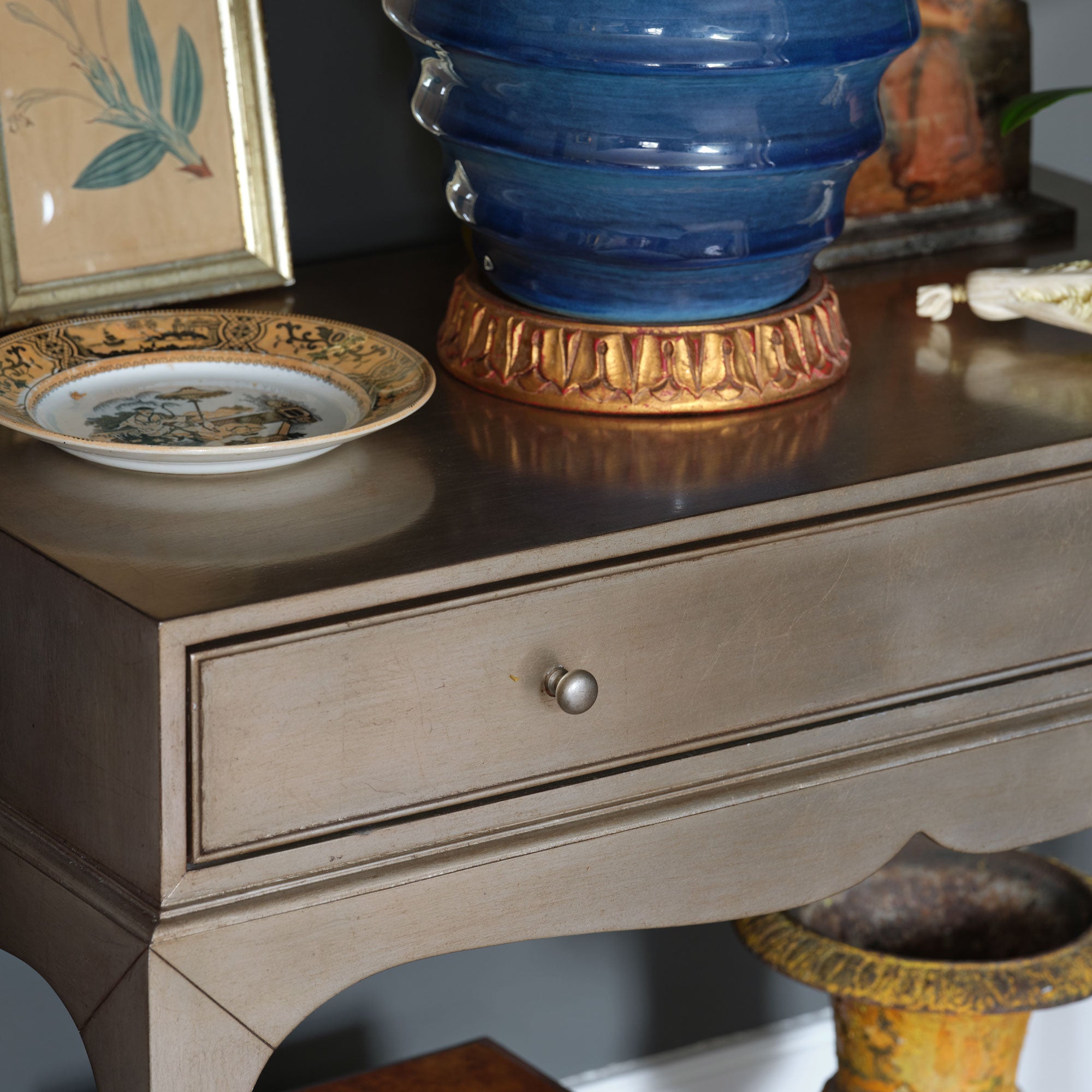 Isabella Side Table - Silver