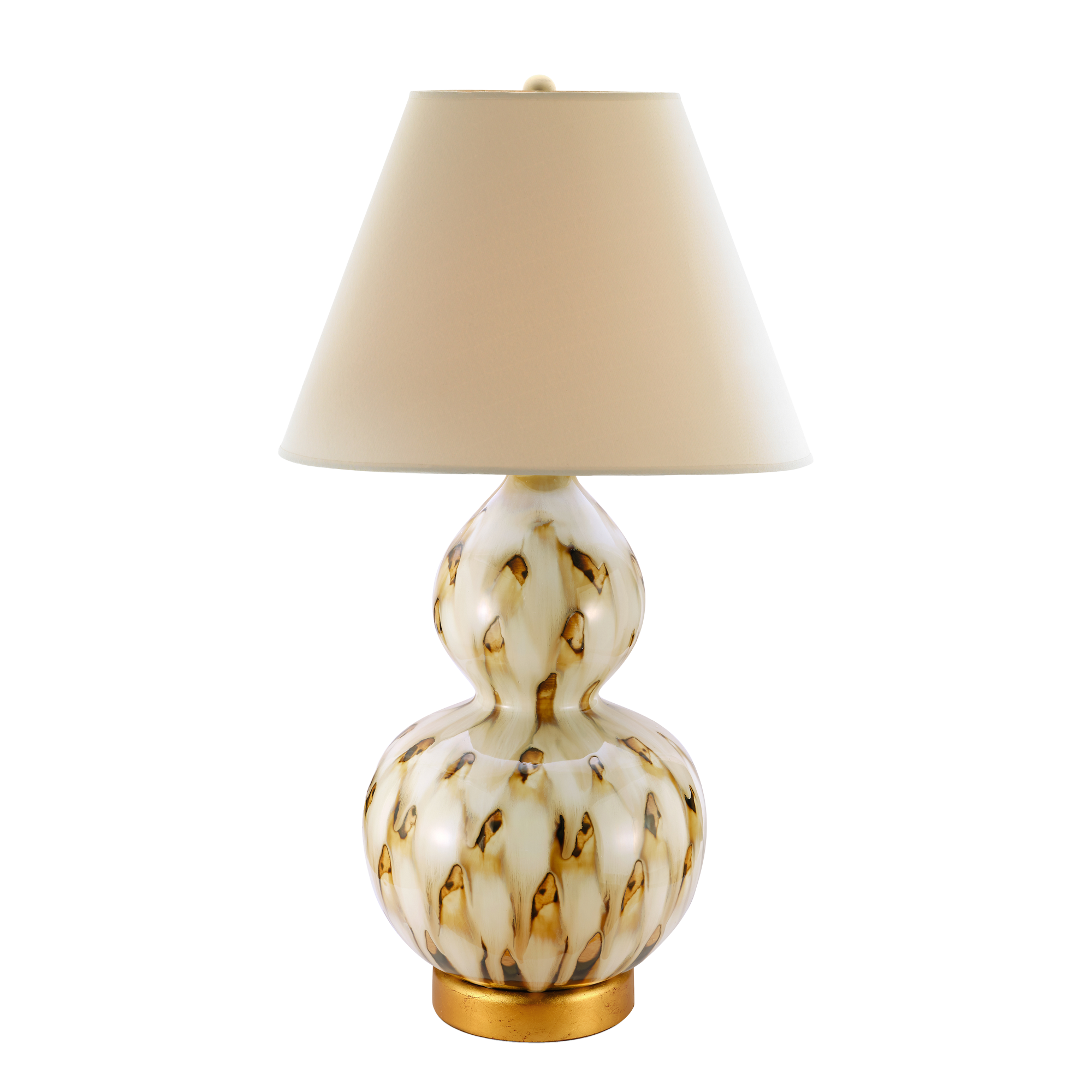Pheasant Feather Lamp Small - Brown
