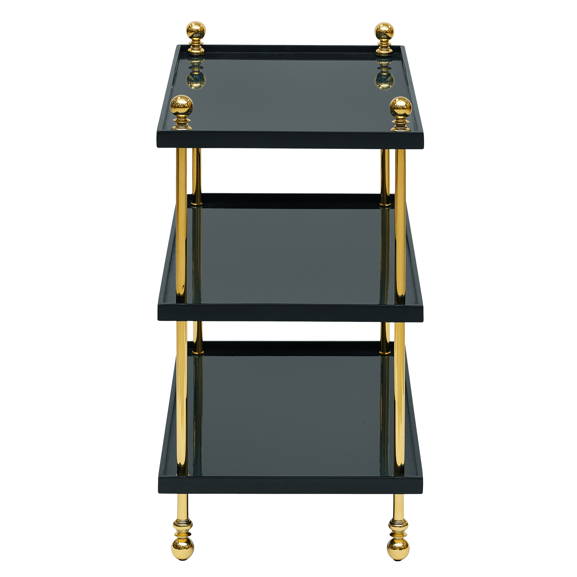 Tiered Drinks Table - Black