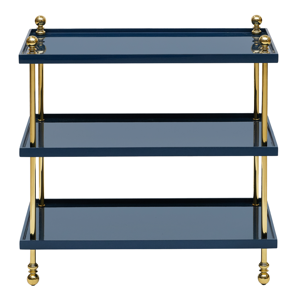 Tiered Drinks Table - Blue