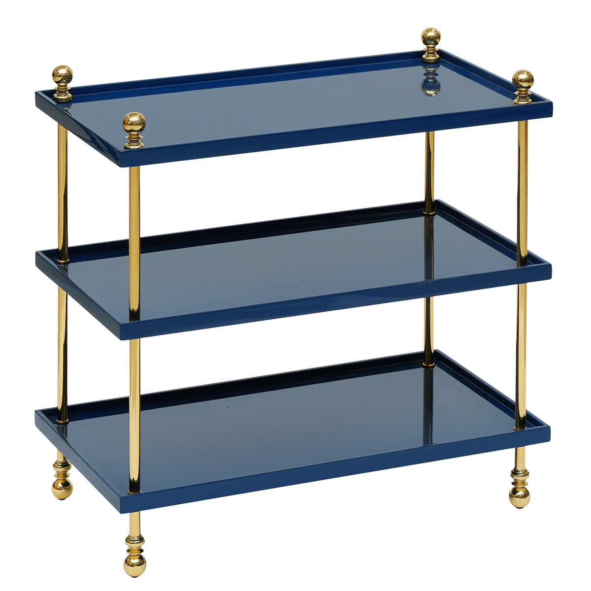 Tiered Drinks Table - Blue
