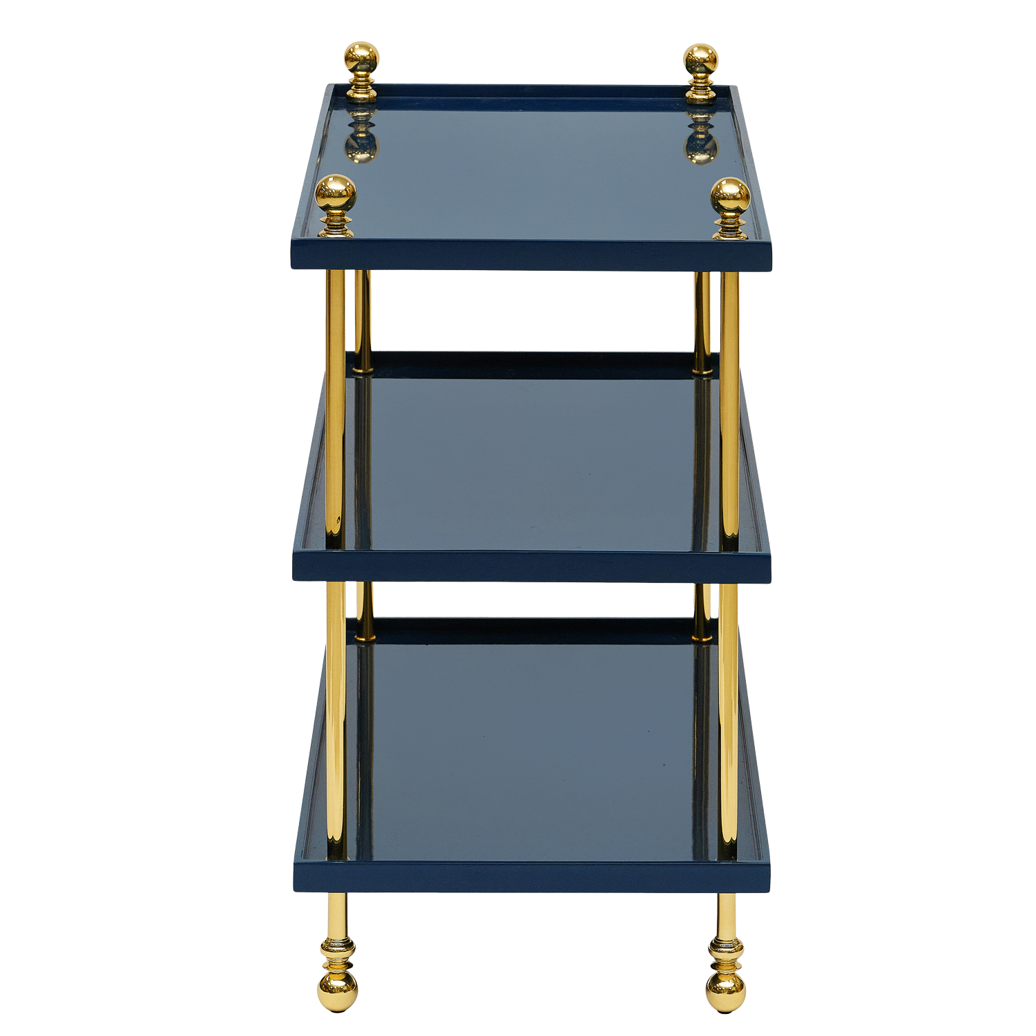 Tiered Drinks Table - Blue