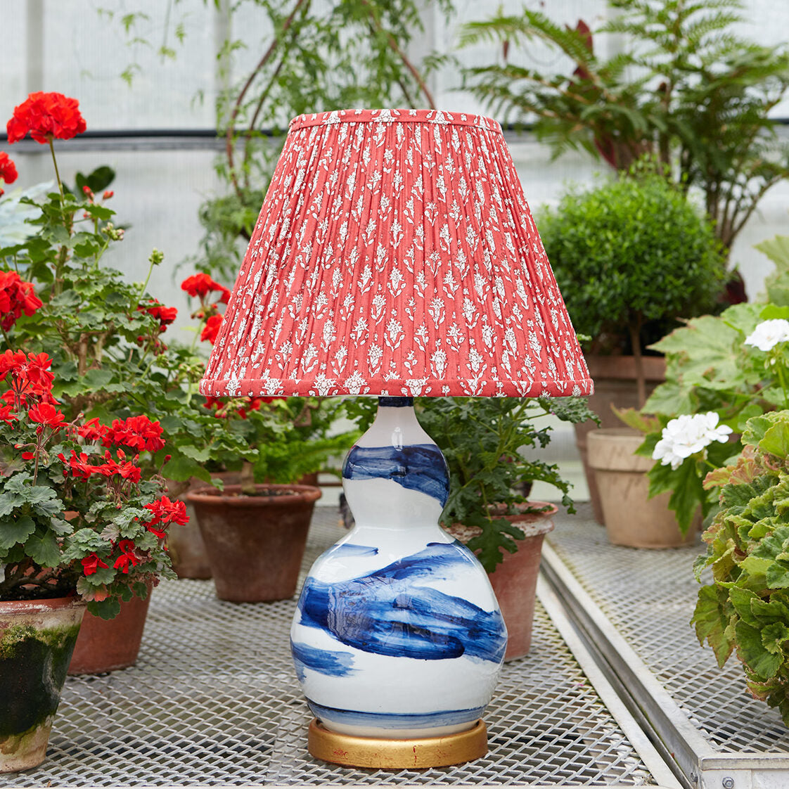 Brush Stroke Lamp Small - Blue