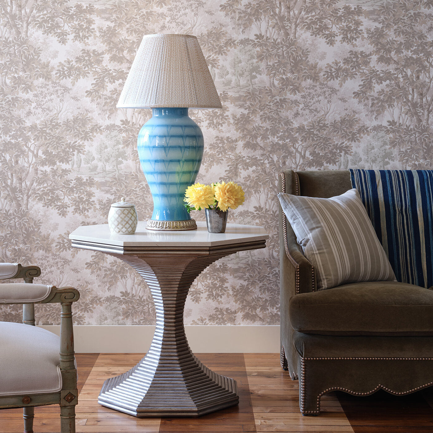 Turquoise Lamp
