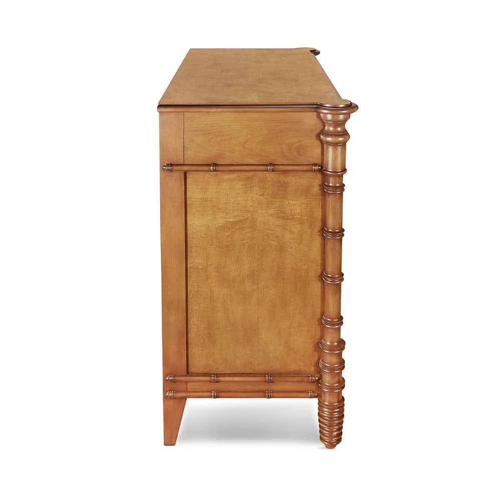 Faux Bamboo Chest of Drawers