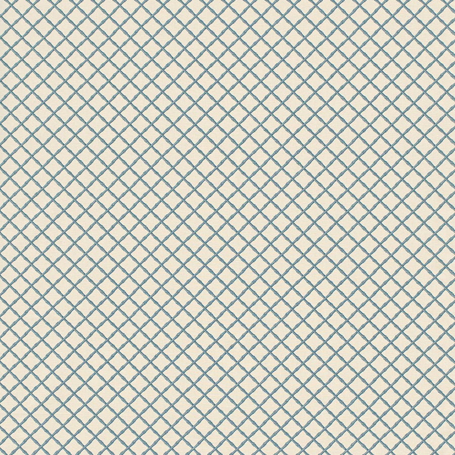 Bamboo Trellis - Blue