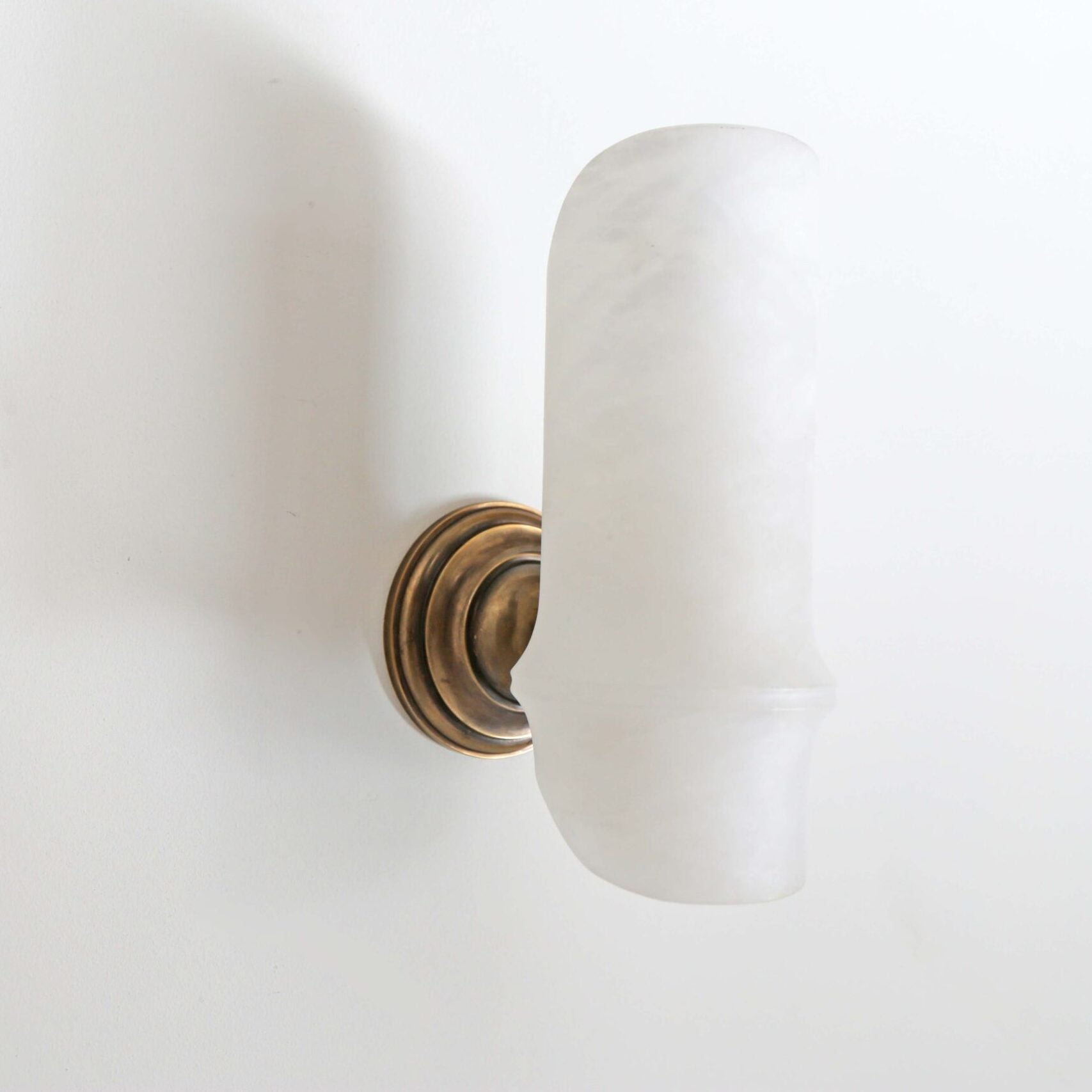 Bamboo Wall Light - Alabaster