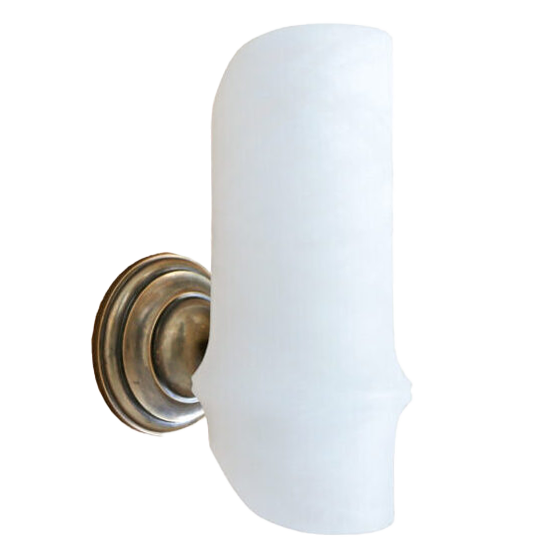 Bamboo Wall Light - Alabaster