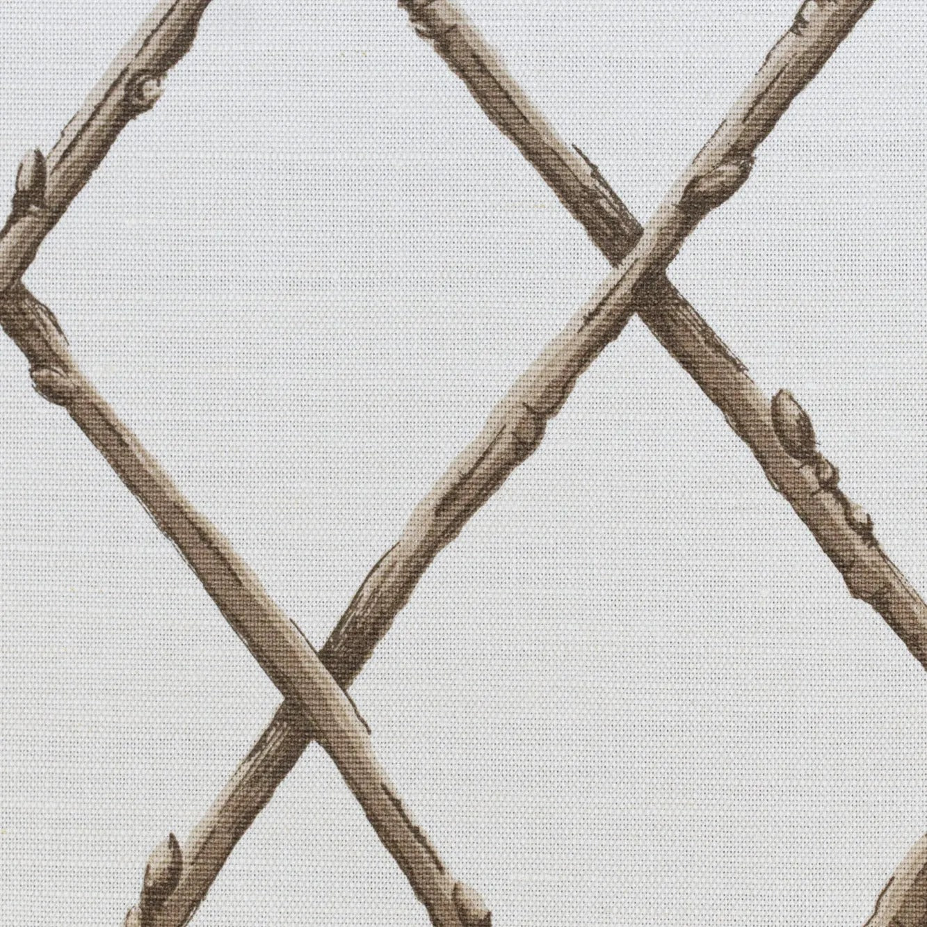 Bare Twig Trellis - Brown