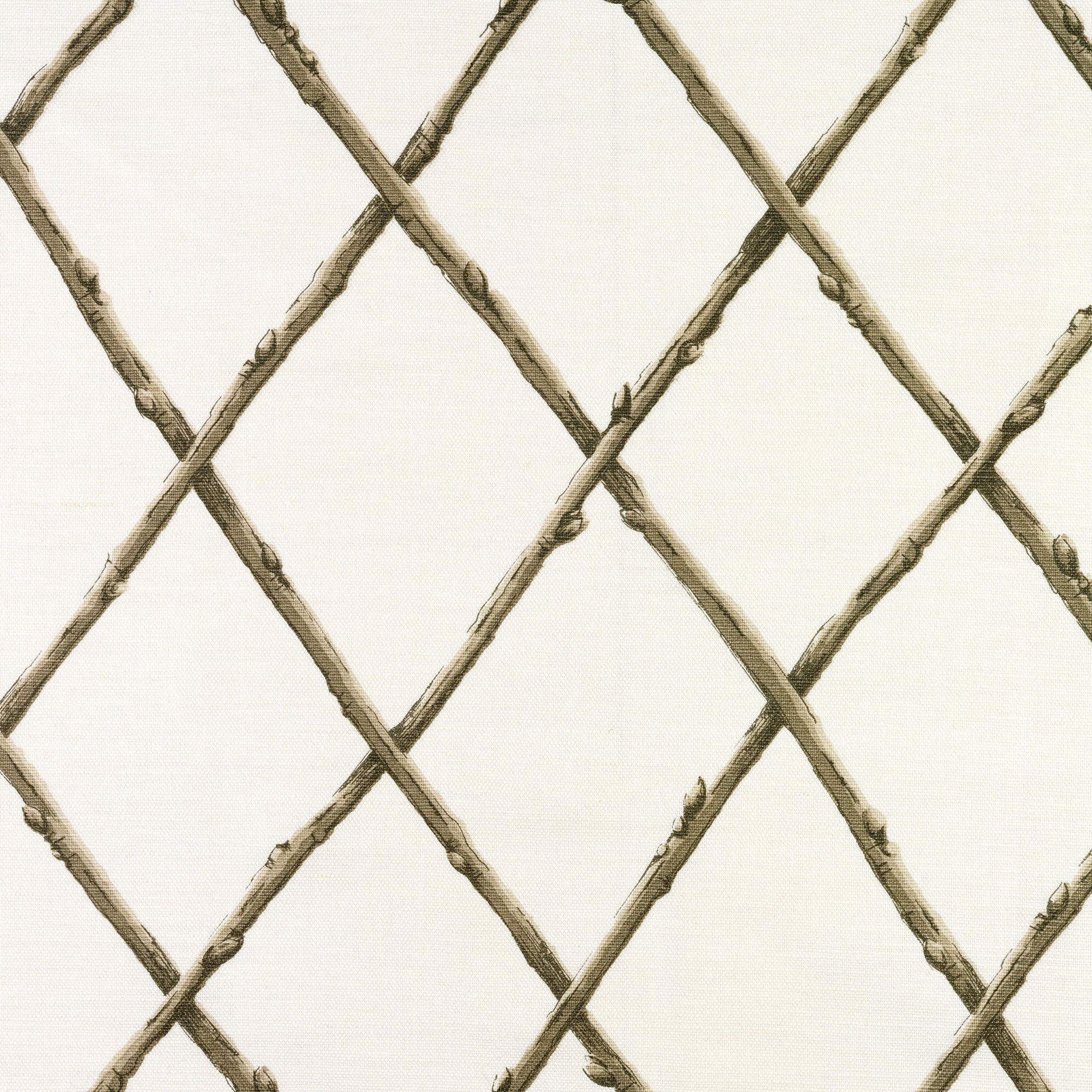 Bare Twig Trellis - Brown